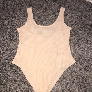 Nude Mesh One Piece